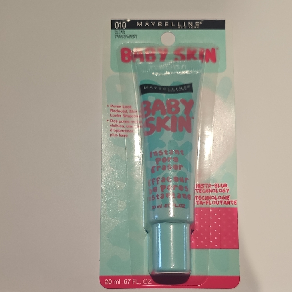 Maybelline Baby Skin Pore Eraser - Light Blue and Pink